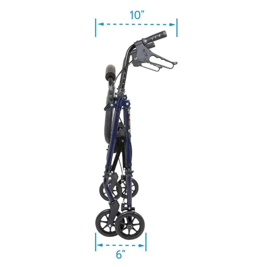 Andadera ROLLATOR CAREX Aluminio DRIVE