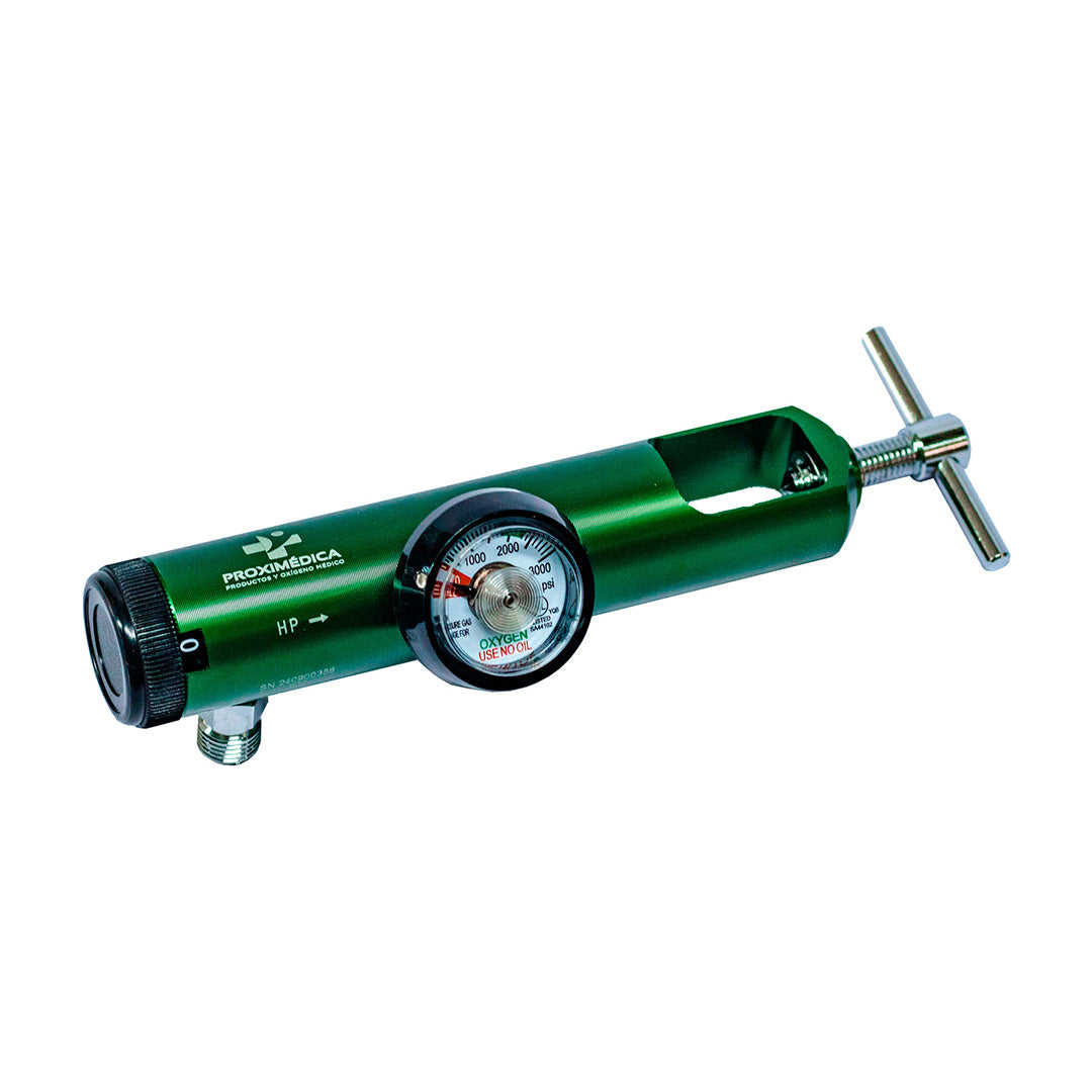 Regulador CGA870 Yugo Oxigeno 0.5-15LPM