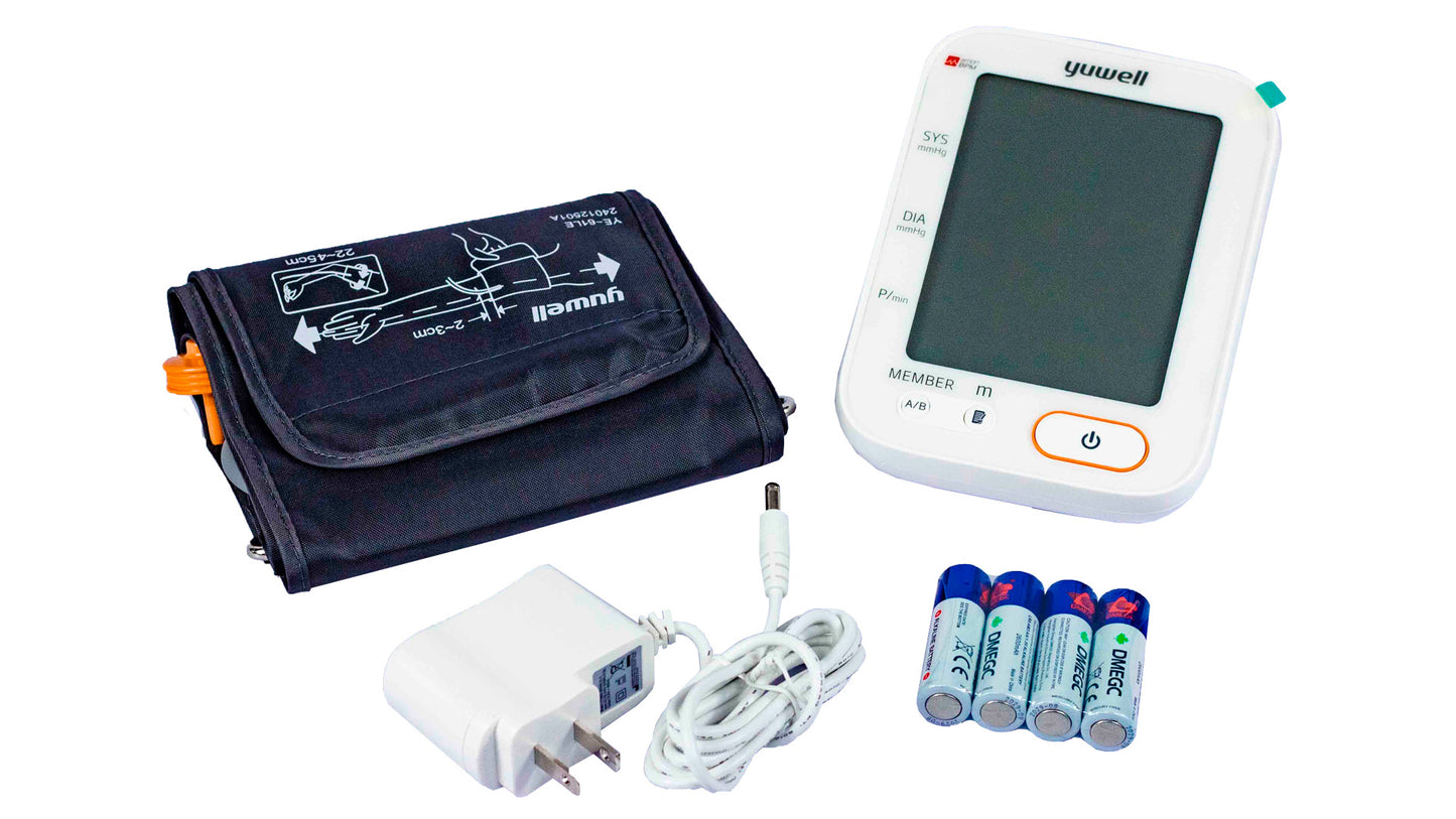 Monitor de Presión Arterial-Baumanómetro de brazo YE 680B Yuwell