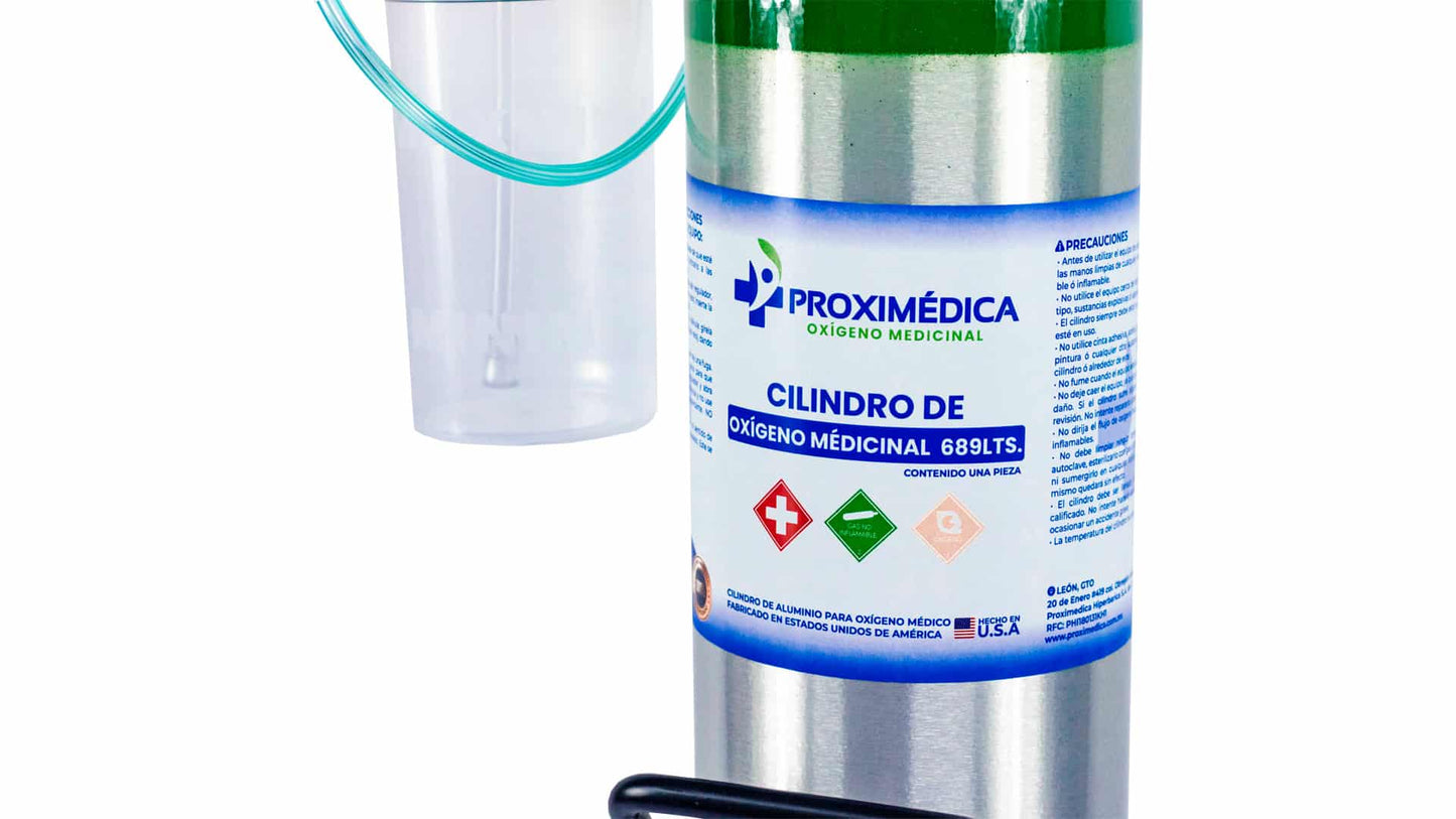 Kit de Oxígeno Oxivida 682 Lts PROXIMEDICA
