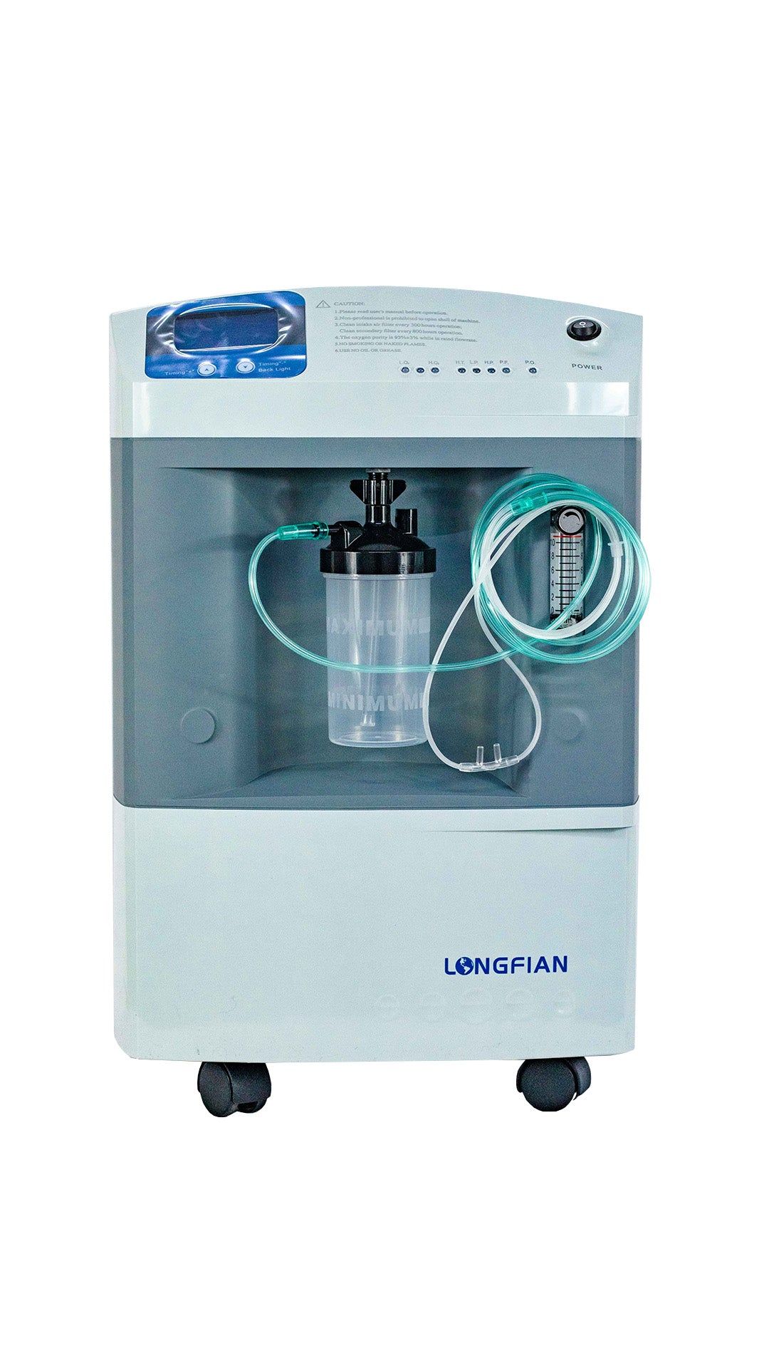 Concentrador de Oxígeno Longfian 10LPM