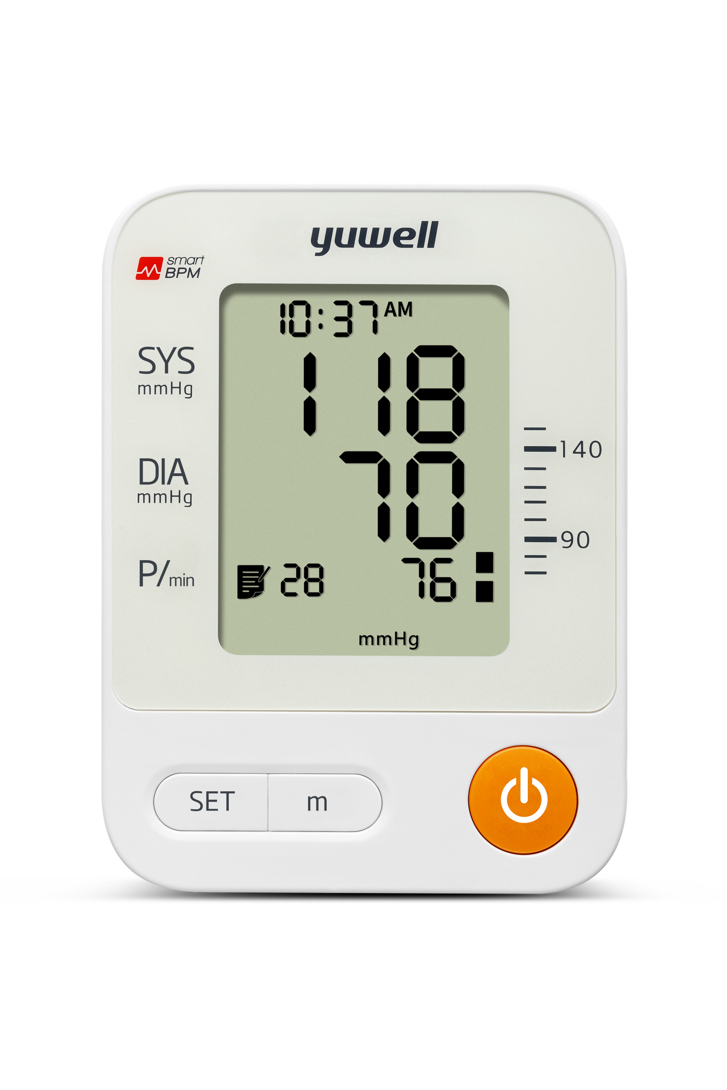 Monitor de Presión Arterial-Baumanómetro de brazo YE 670A Yuwell