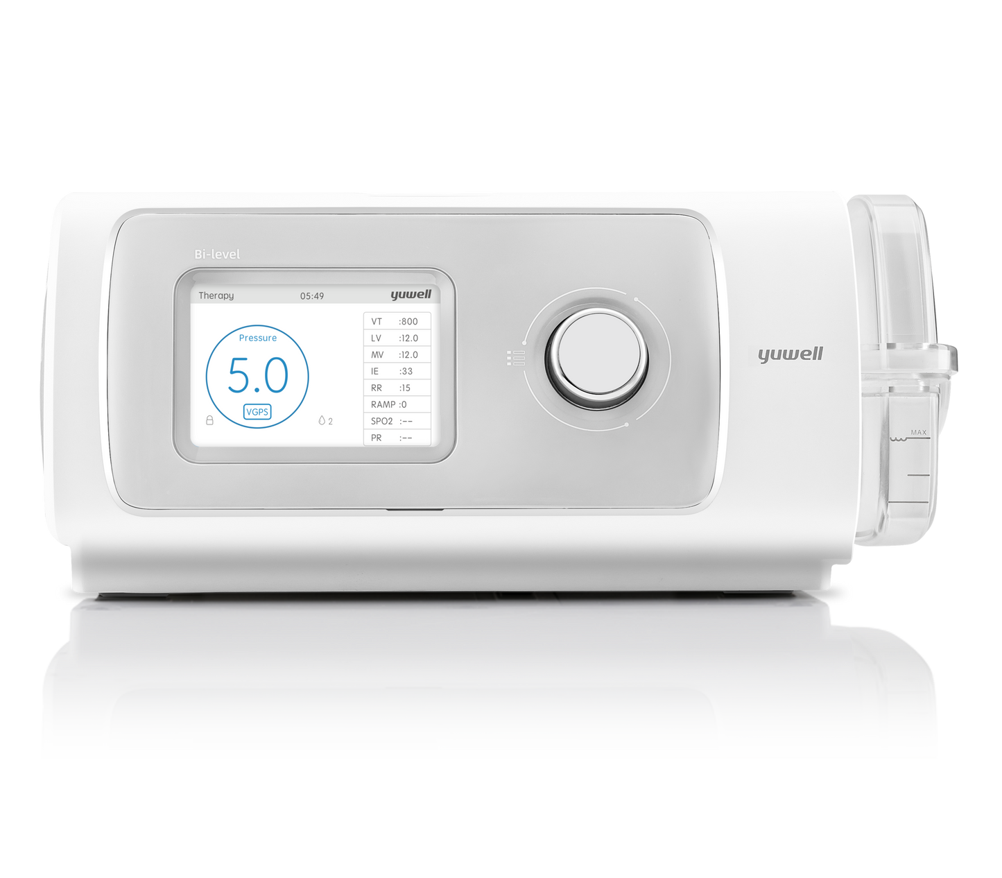 CPAP-BPAP Auto Yuwell YH830 c/Mascarilla Oronasal