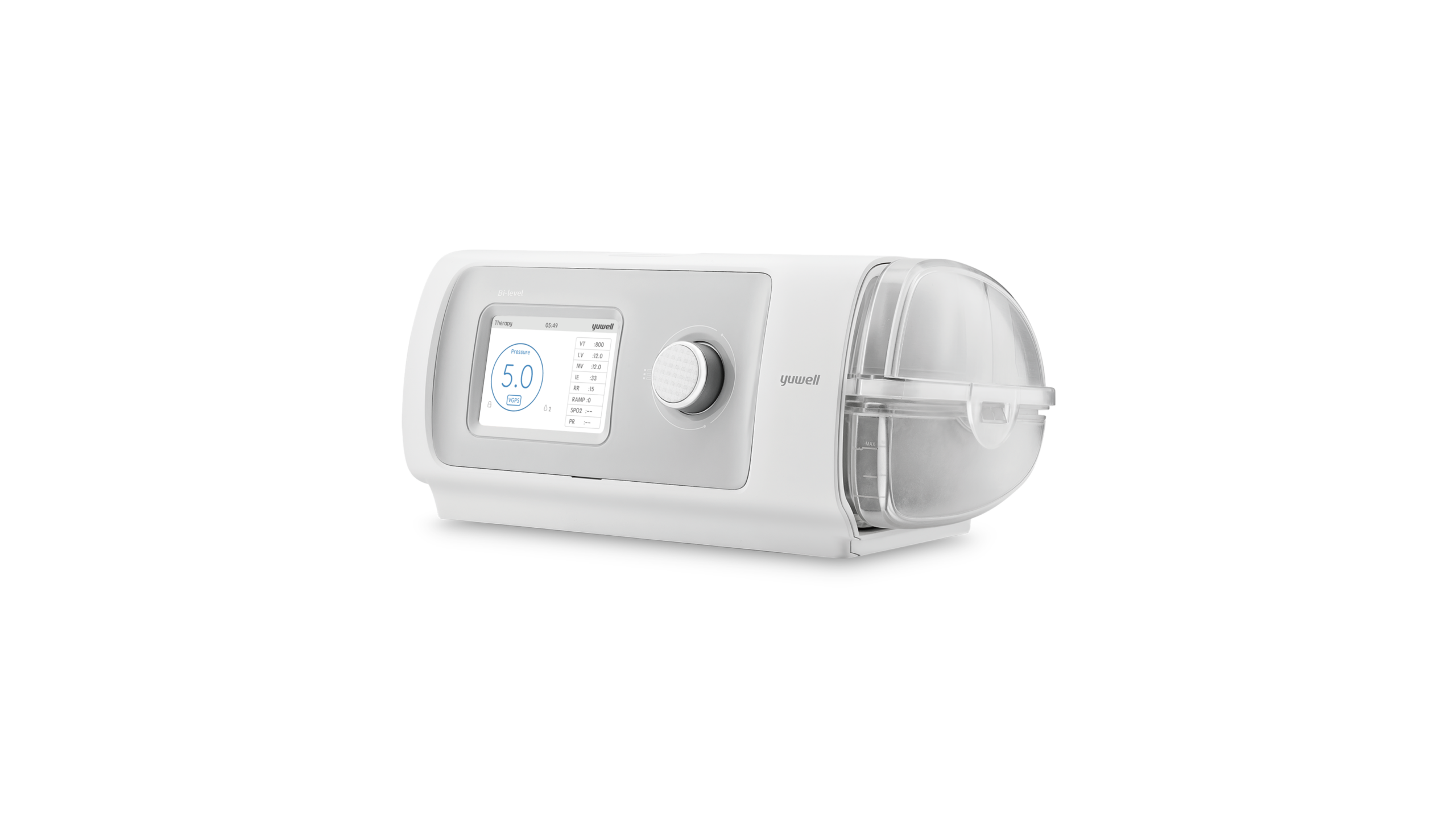 CPAP-BPAP Auto Yuwell YH830 c/Mascarilla Oronasal