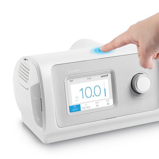 CPAP-BPAP Auto Yuwell YH830 c/Mascarilla Oronasal