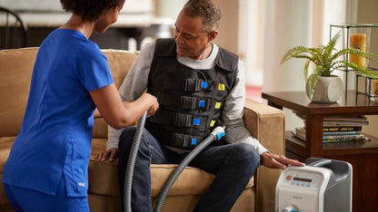 Oscilador con Chaleco Percutor InCourage Respirtech Philips (NUEVO)